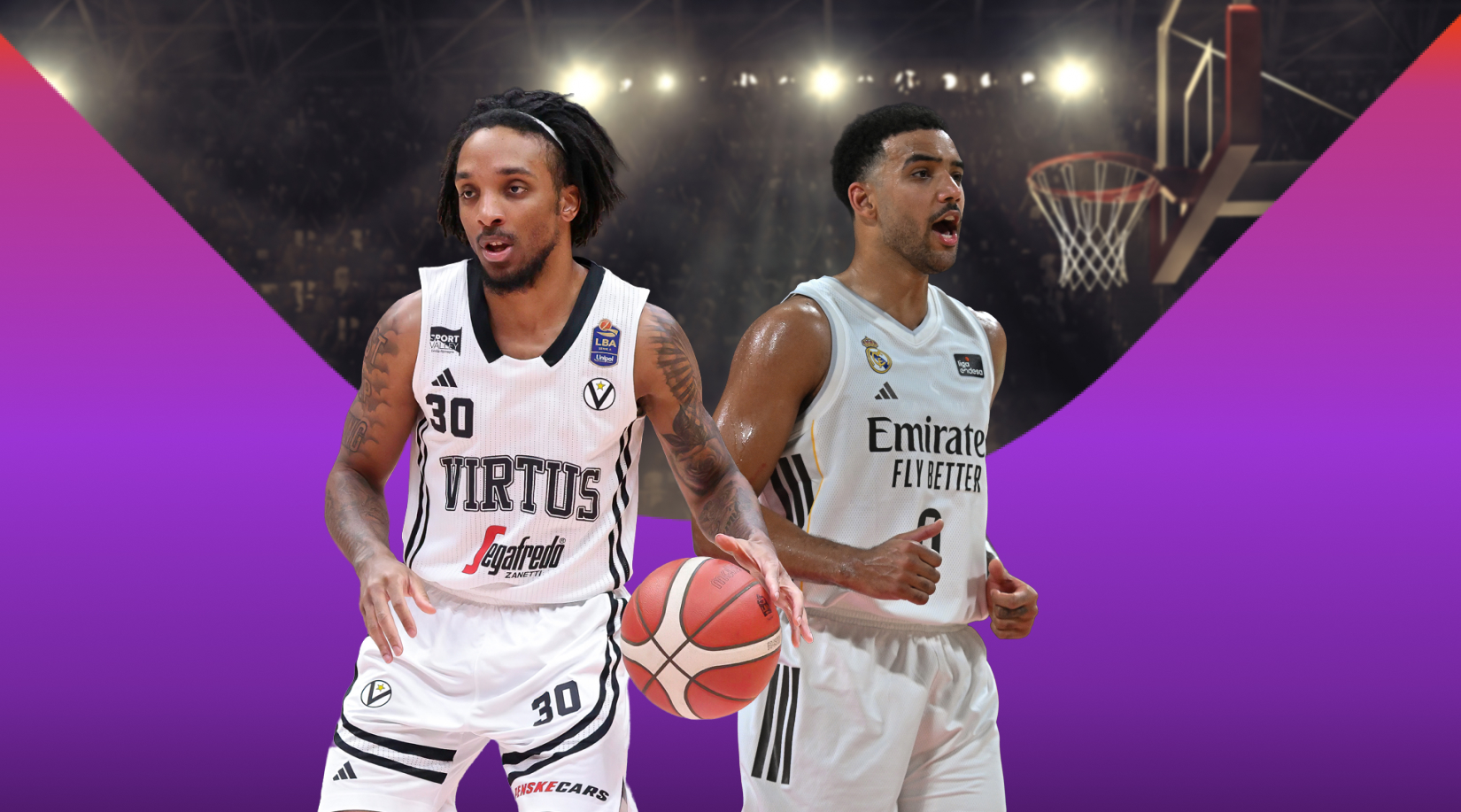 Virtus Bologna vs Real Madrid en Euroliga: marzo con sabor a playoffs