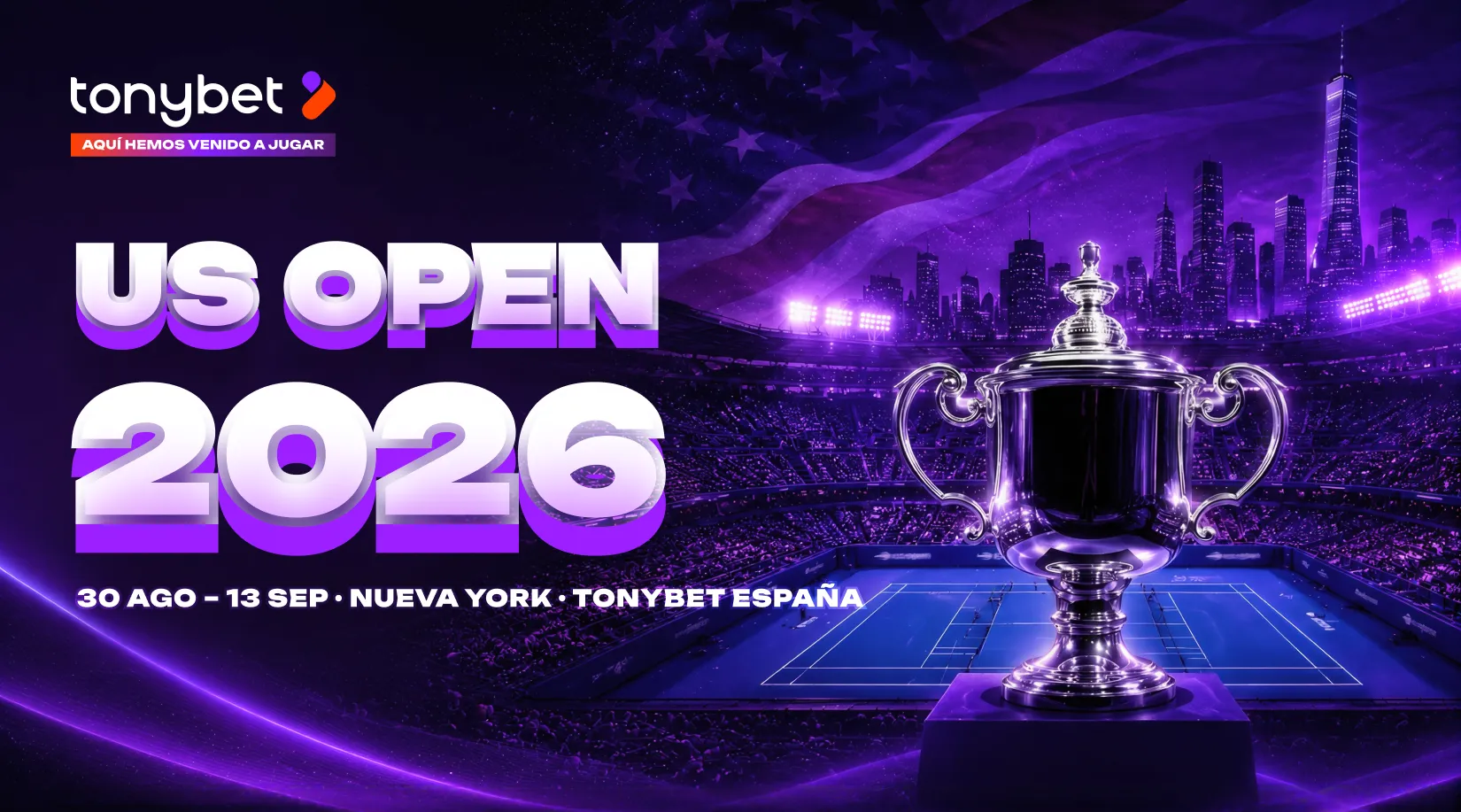 US Open 2026: ¿Puede Alcaraz Defender el Título? Favoritos, Análisis y Apuestas