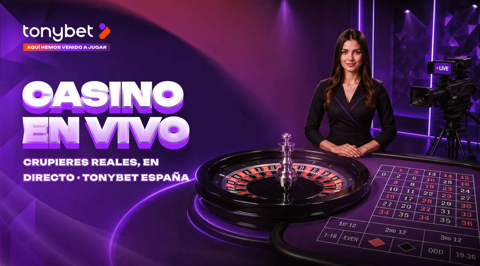 Casino en Vivo en TonyBet España: Crupieres Reales, Juegos y Cómo Empezar